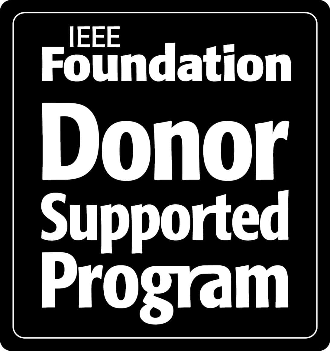 IEEE Foundation Support Seal BLACK