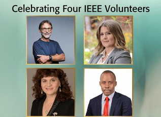 Celebrating Four IEEE Volunteers For International Day Of Charity