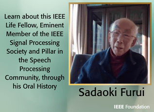 Sadaoki Furui IEEE