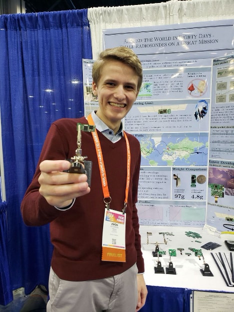 Amon Schumann 2022 IEEE Presidents Scholarship Recipient