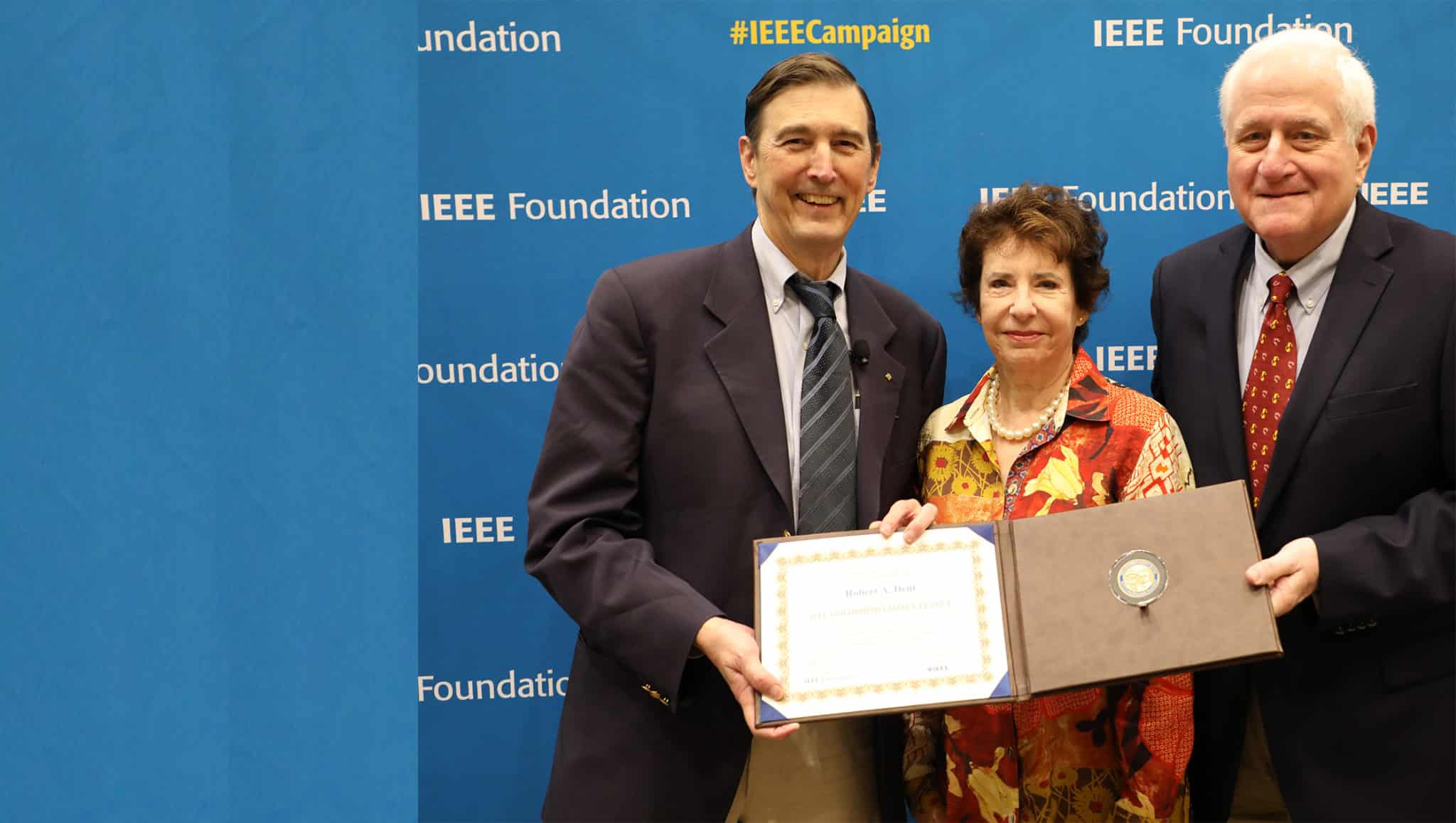 Heritage Circle Bob And Alice Dent IEEE FOUNDATION