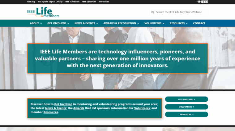 Life Members Homepage