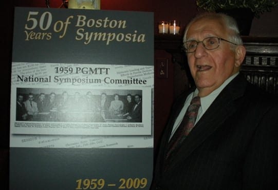 Ted Saad during the 2009 IEEE International Microwave Symposium