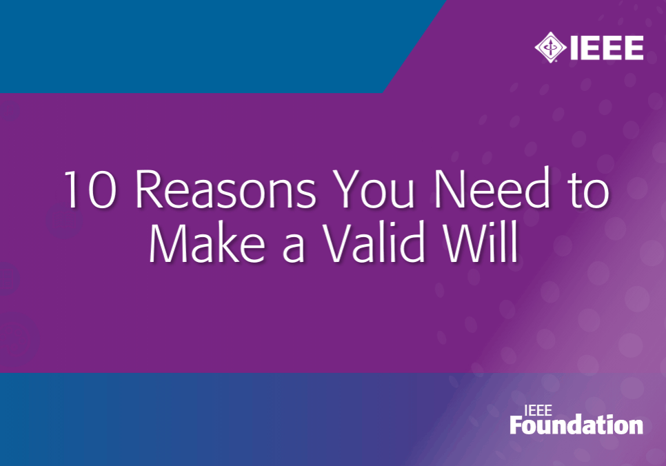 10 Reasons You Need a Valid Will