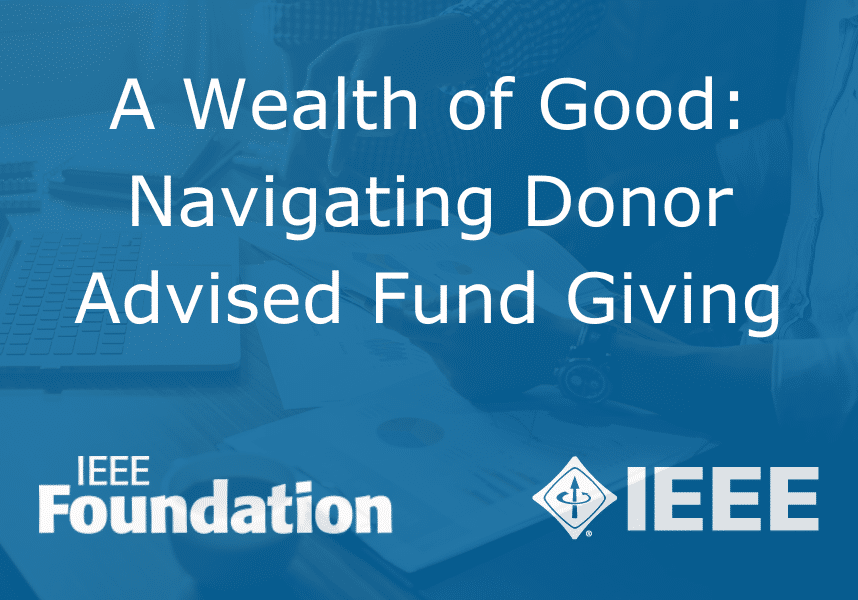 A Wealth Of Good Navigating Donor Advised Fund Giving A Wealth Of Good Navigating Donor Advised Fund Giving