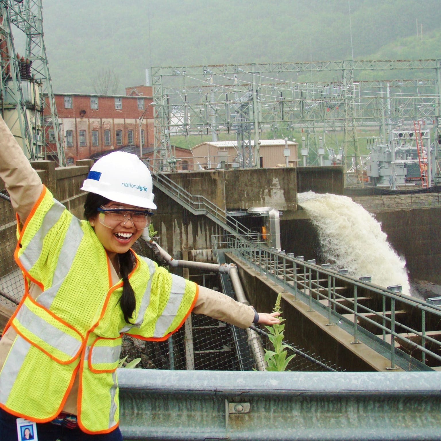 Student at power grid
